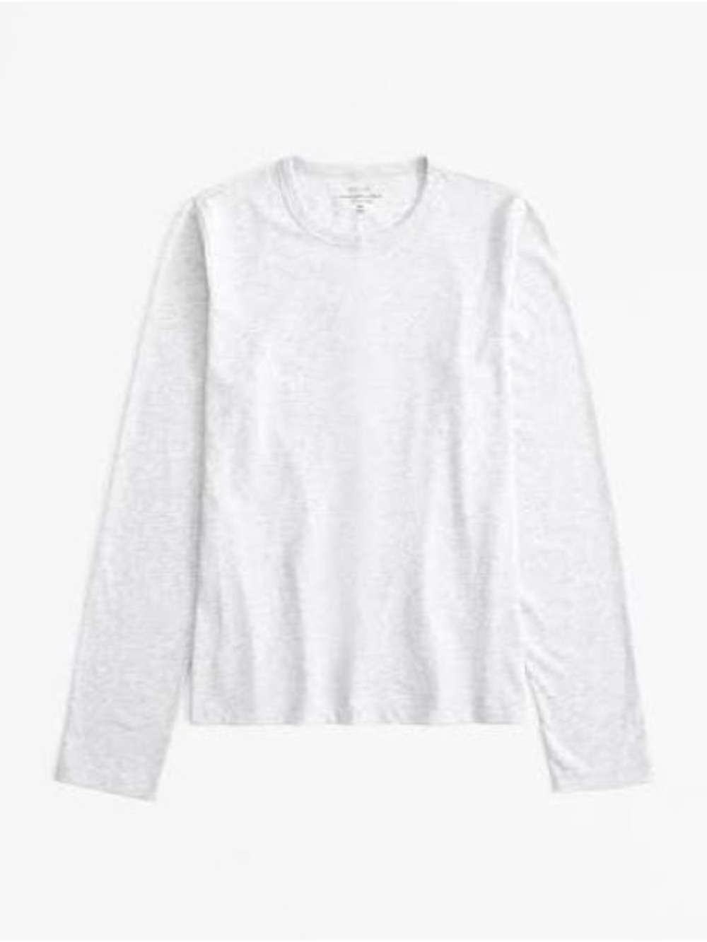 ABERCROMBIE AND FITCH SKIMMING TEE GREY